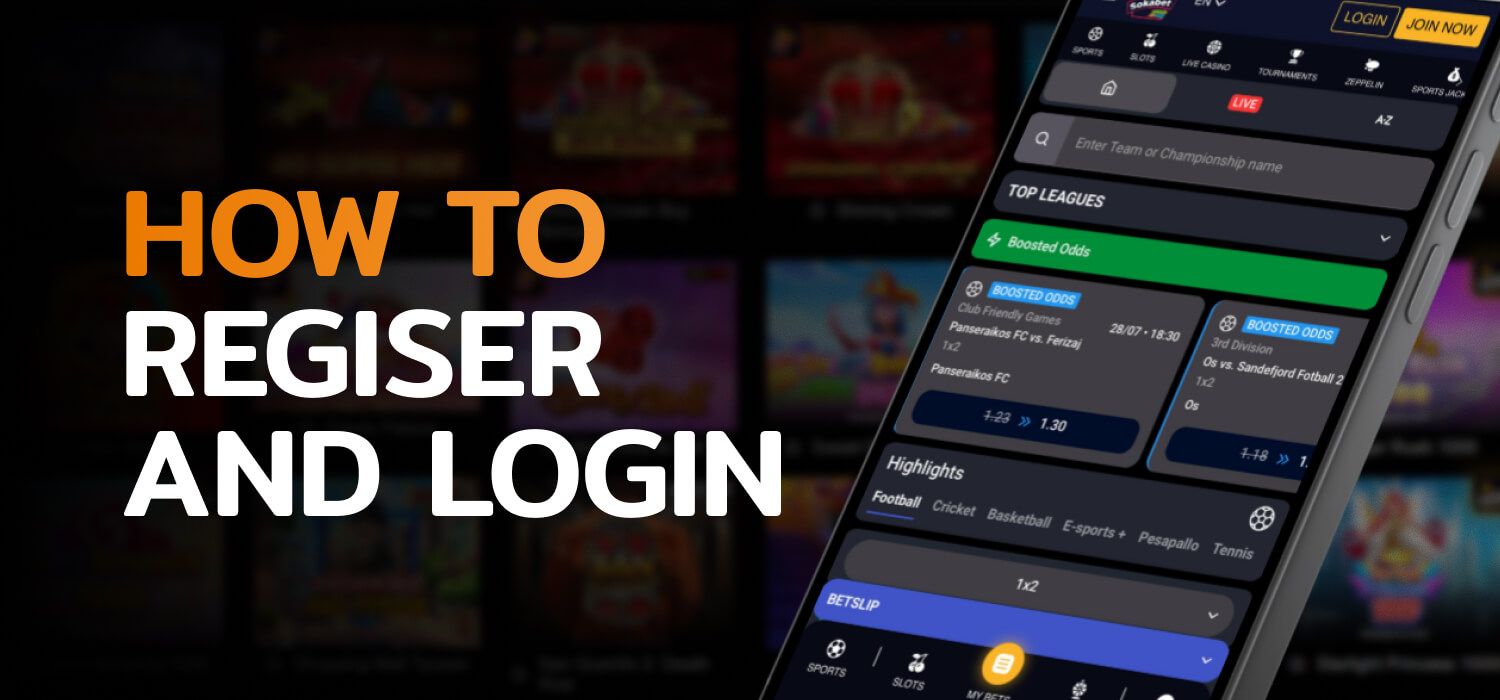 how to registration and login